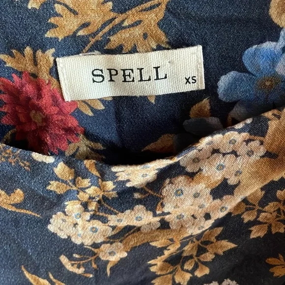 Spell Flora Midi Dress XS - Picture 12 of 14